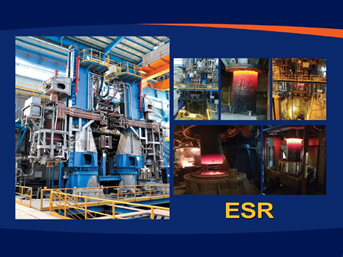 بهره برداری کامل از دستگاه ESR تحت گاز خنثی در مجتمع صنعتی اسفراین