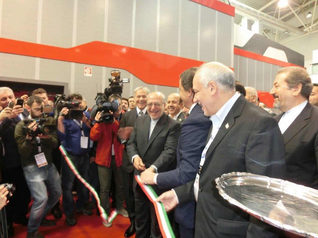 گزارش تصویری از مراسم افتتاح نمایشگاه اختصاصی ایران در رم