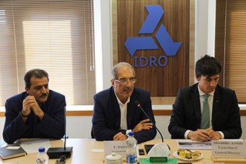 نشست مشترک ایدرو با هیئت صنعتی ایالت باسک اسپانیا برگزار شد