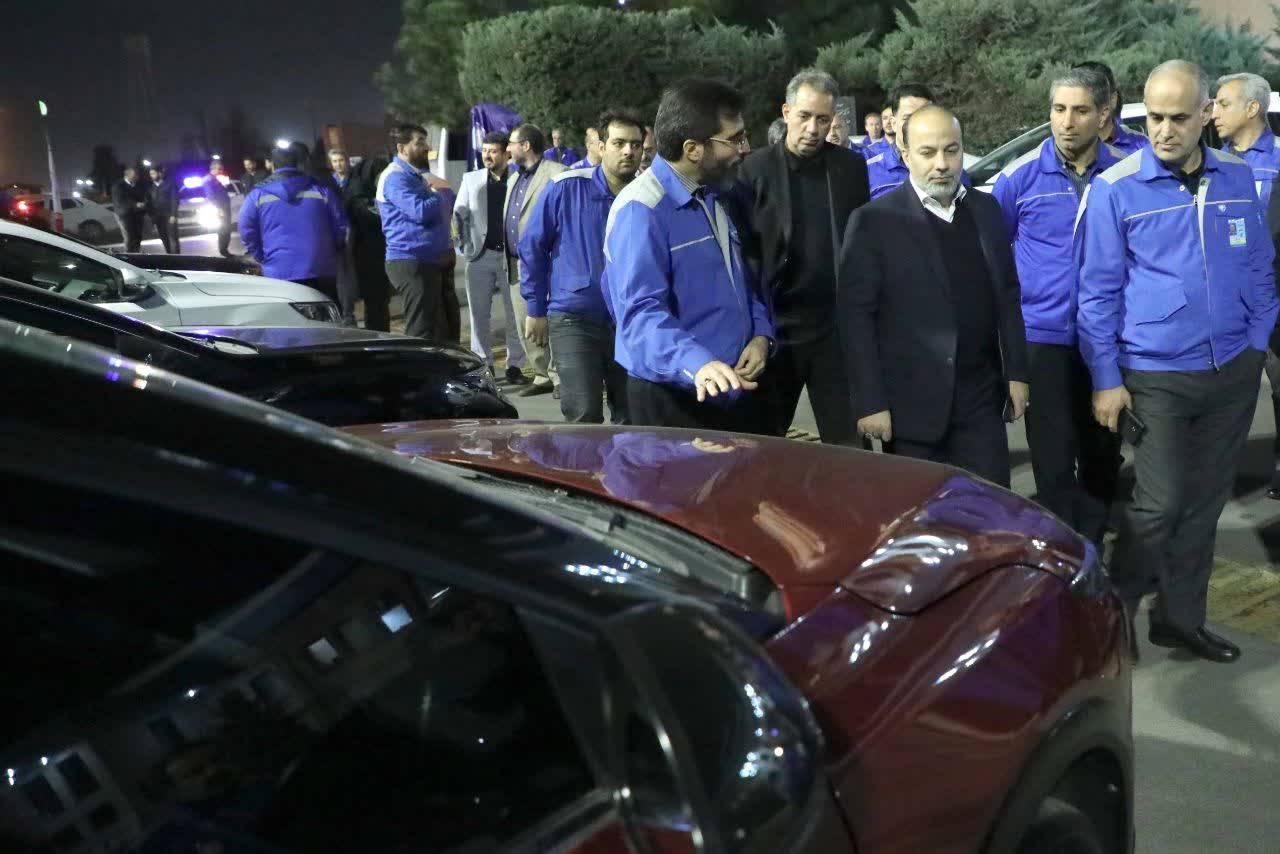بازدید رئیس هیئت عامل ایدرو از شرکت ایران خودرو
