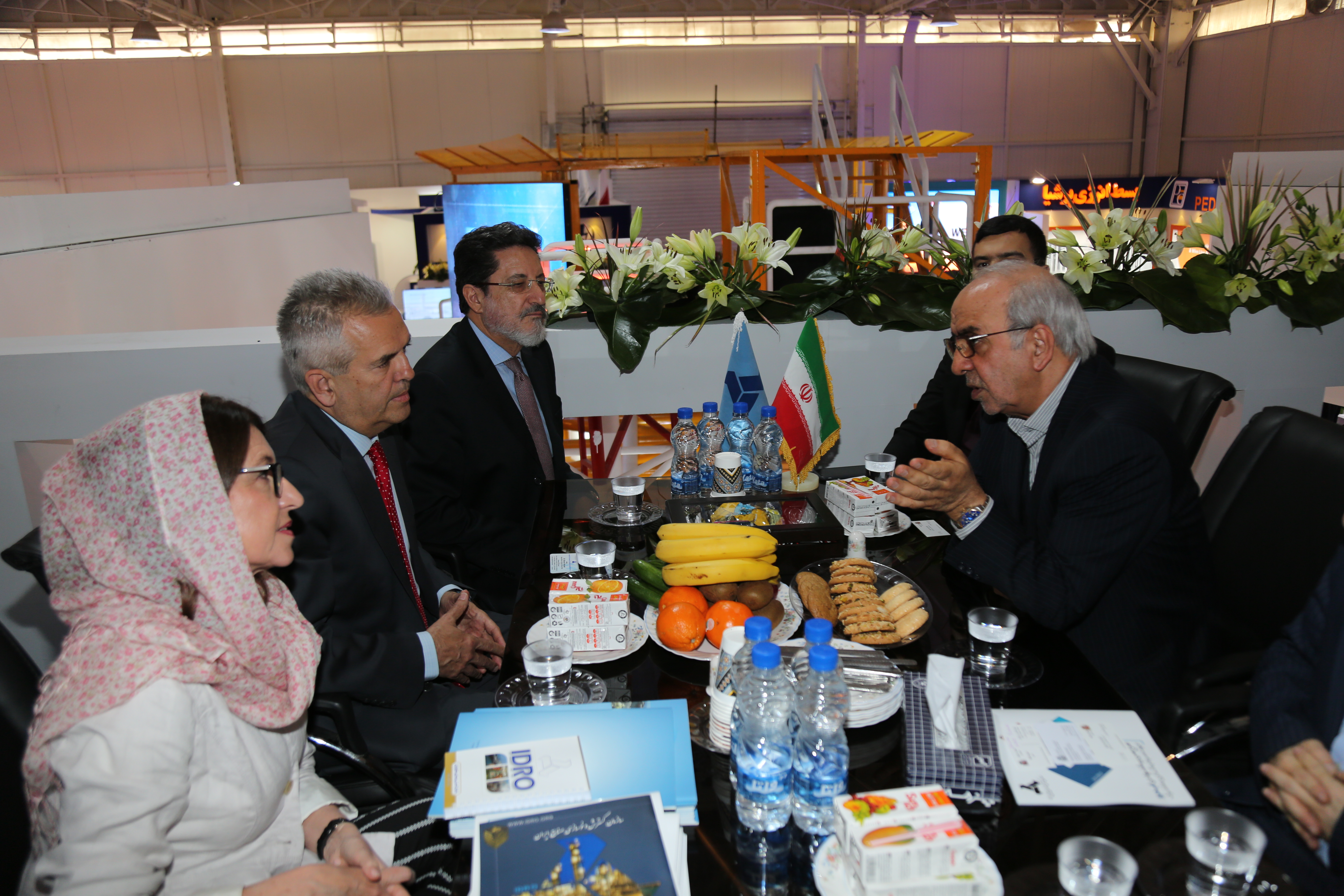 دیدار سفیر اسپانیا با رئیس هیات عامل سازمان گسترش و نوسازی صنایع ایران