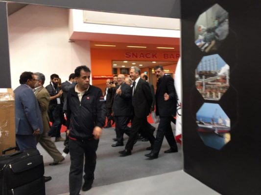 گزارش تصویری :مهندس نعمت زاده در مراسم افتتاح نمایشگاه اختصاصی ایران در رم