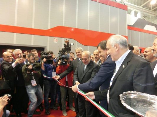 گزارش تصویری از مراسم افتتاح نمایشگاه اختصاصی ایران در رم